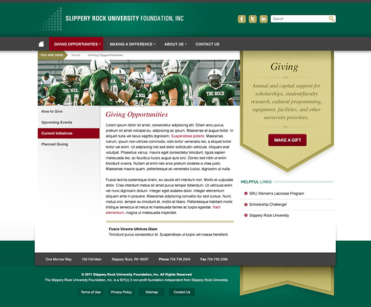 Slippery Rock Foundation